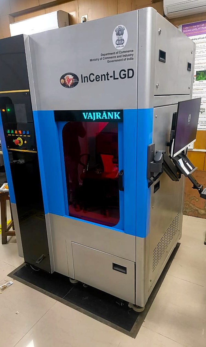 InCent-LGD Diamond-Engraving Machine “VAJRĀNK”